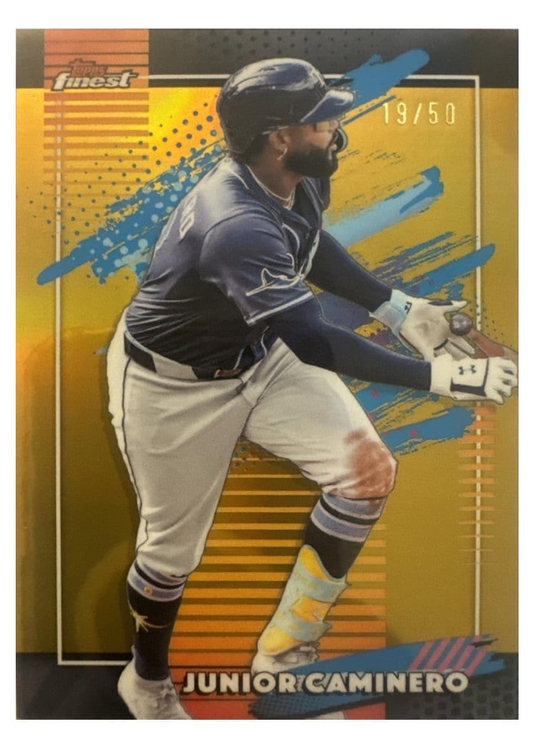 2026 Topps Finest Junior Caminero #190 card