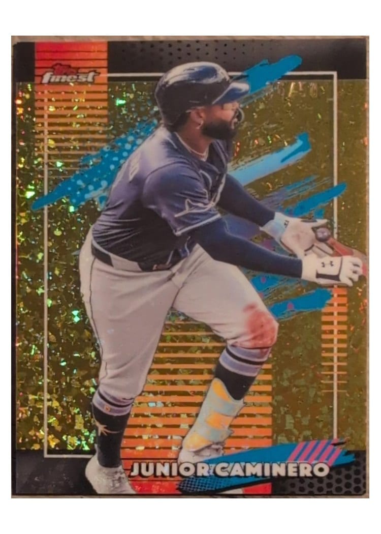 2026 Topps Finest Junior Caminero #190 card