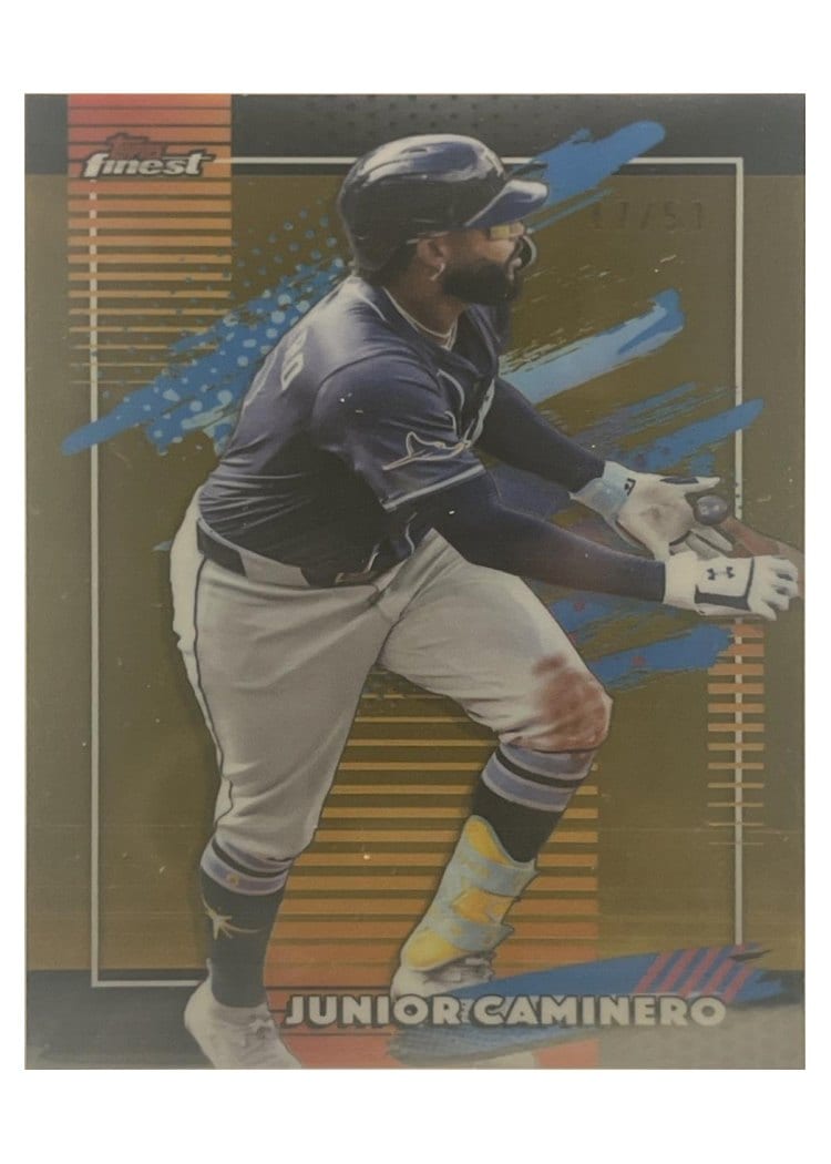 2026 Topps Finest Junior Caminero #190 card