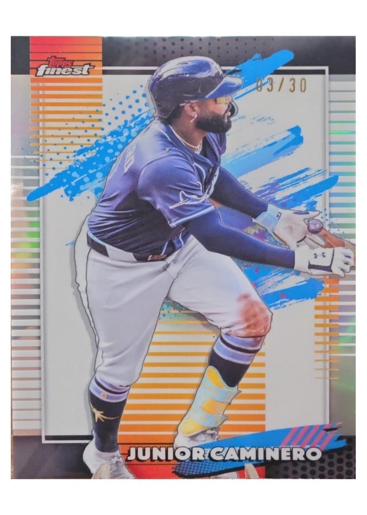 2026 Topps Finest Junior Caminero #190 card