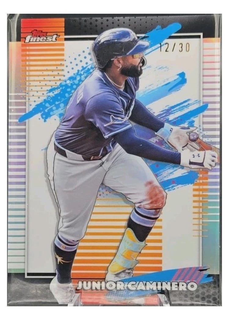 2026 Topps Finest Junior Caminero #190 card