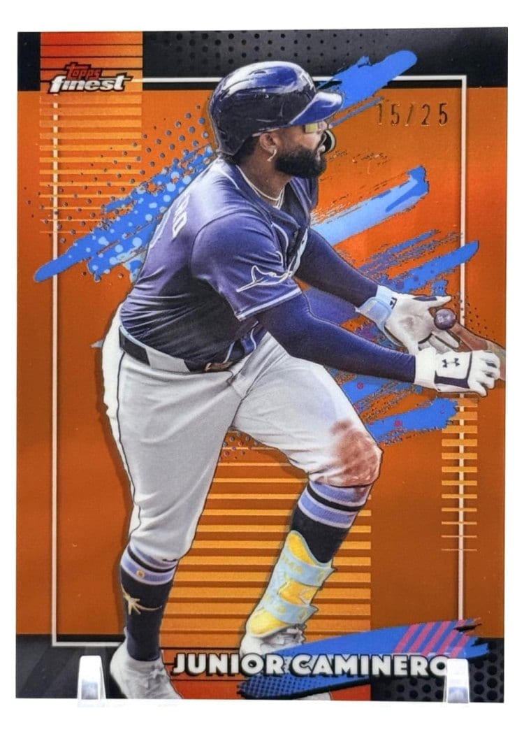 2026 Topps Finest Junior Caminero #190 card