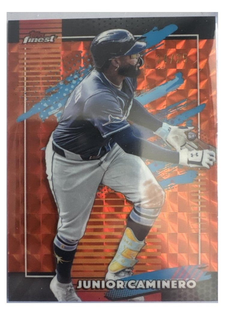 2026 Topps Finest Junior Caminero #190 card
