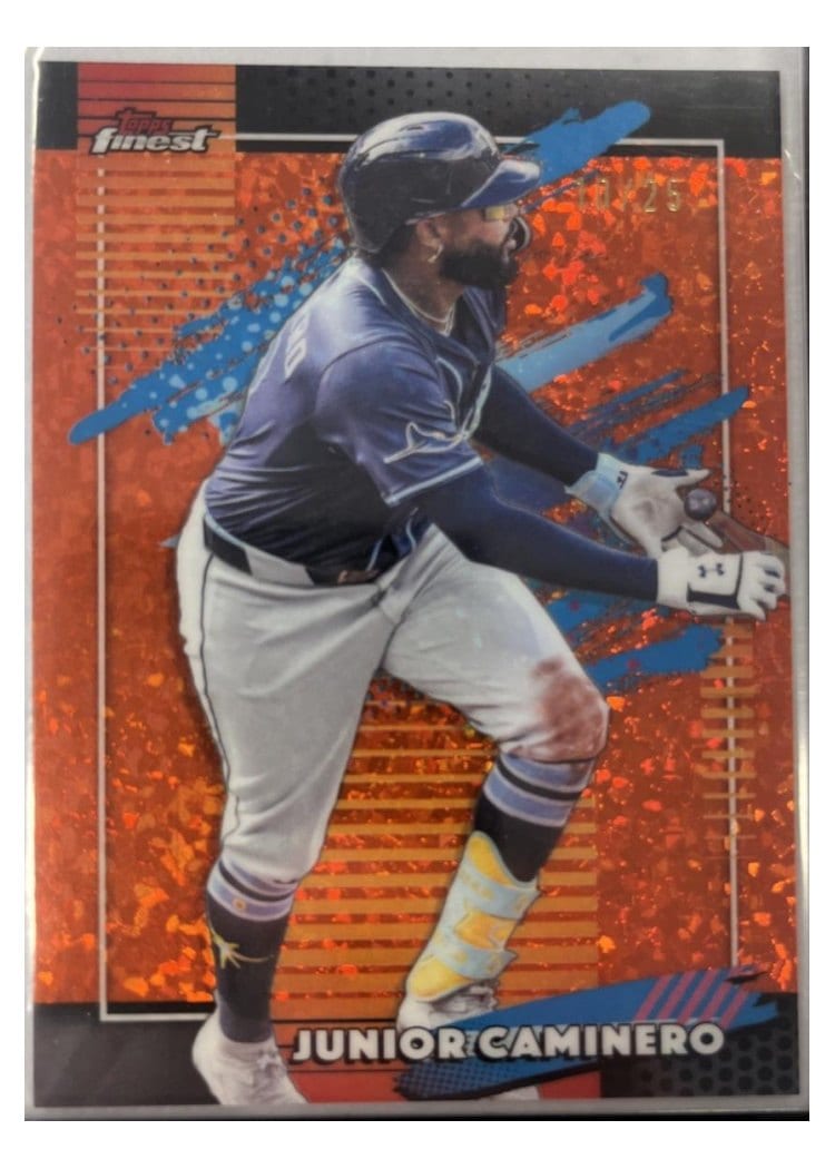 2026 Topps Finest Junior Caminero #190 card
