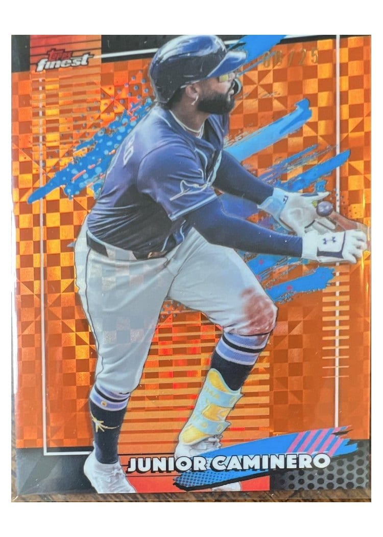 2026 Topps Finest Junior Caminero #190 card