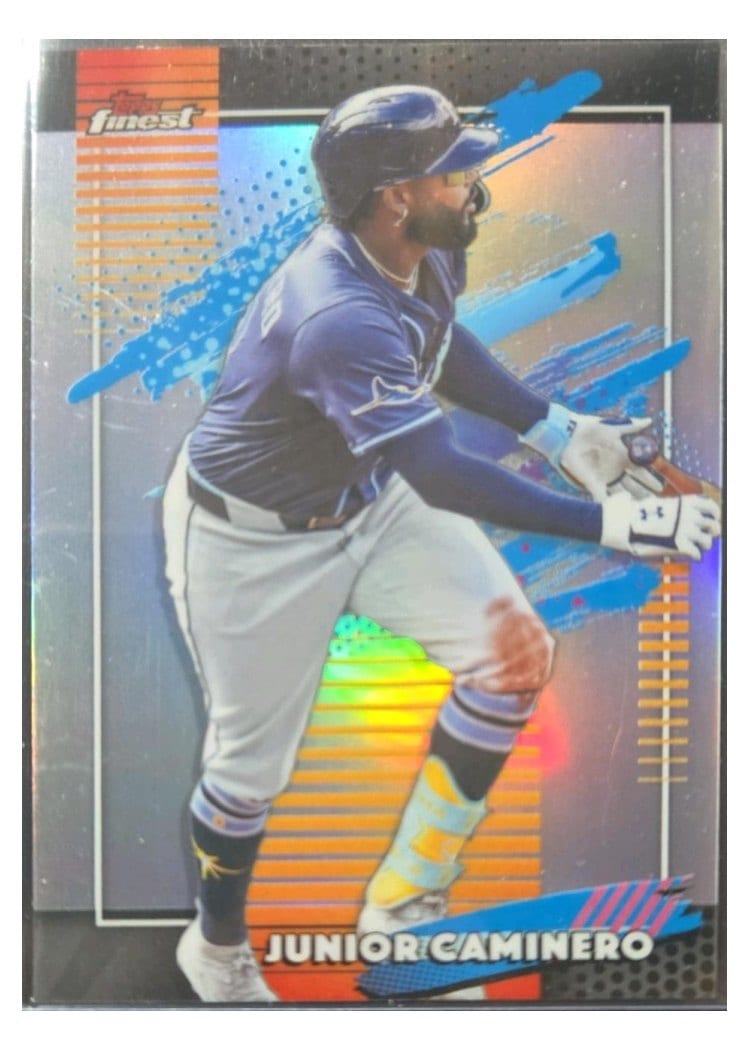 2026 Topps Finest Junior Caminero #190 card