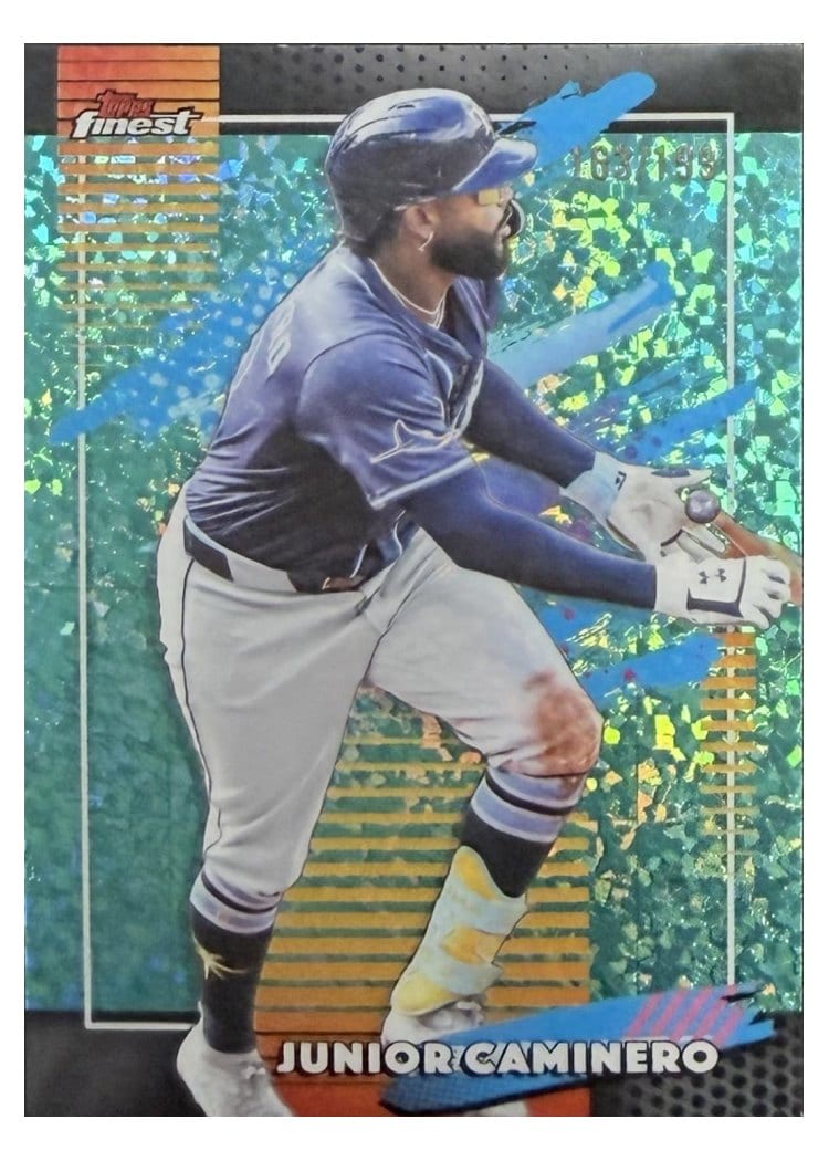 2026 Topps Finest Junior Caminero #190 card