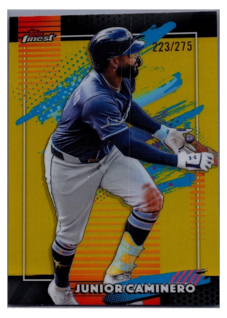 2026 Topps Finest Junior Caminero #190 card