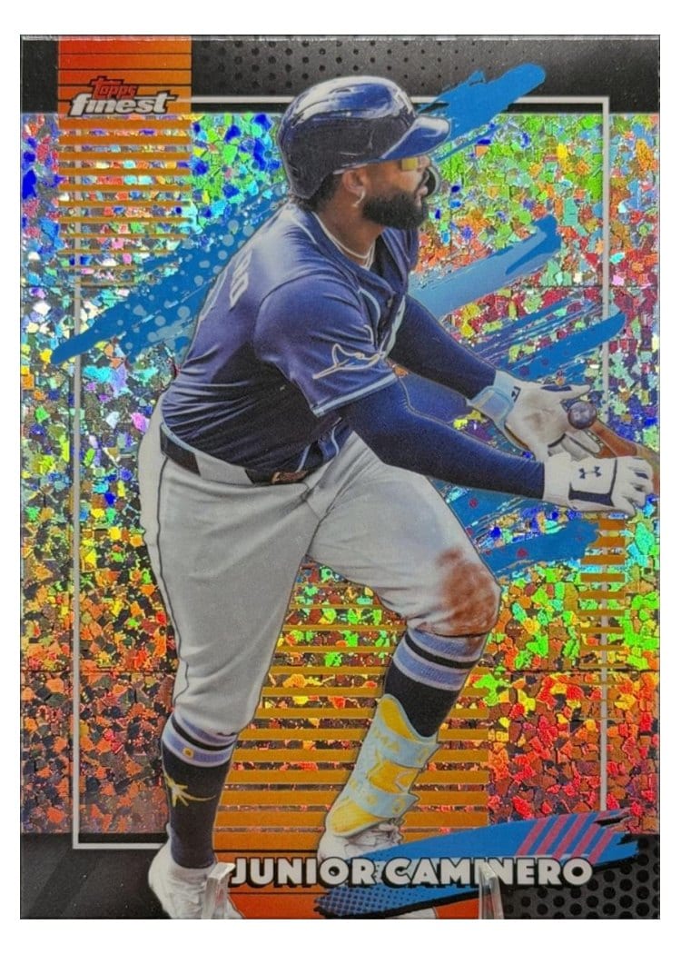 2026 Topps Finest Junior Caminero #190 card