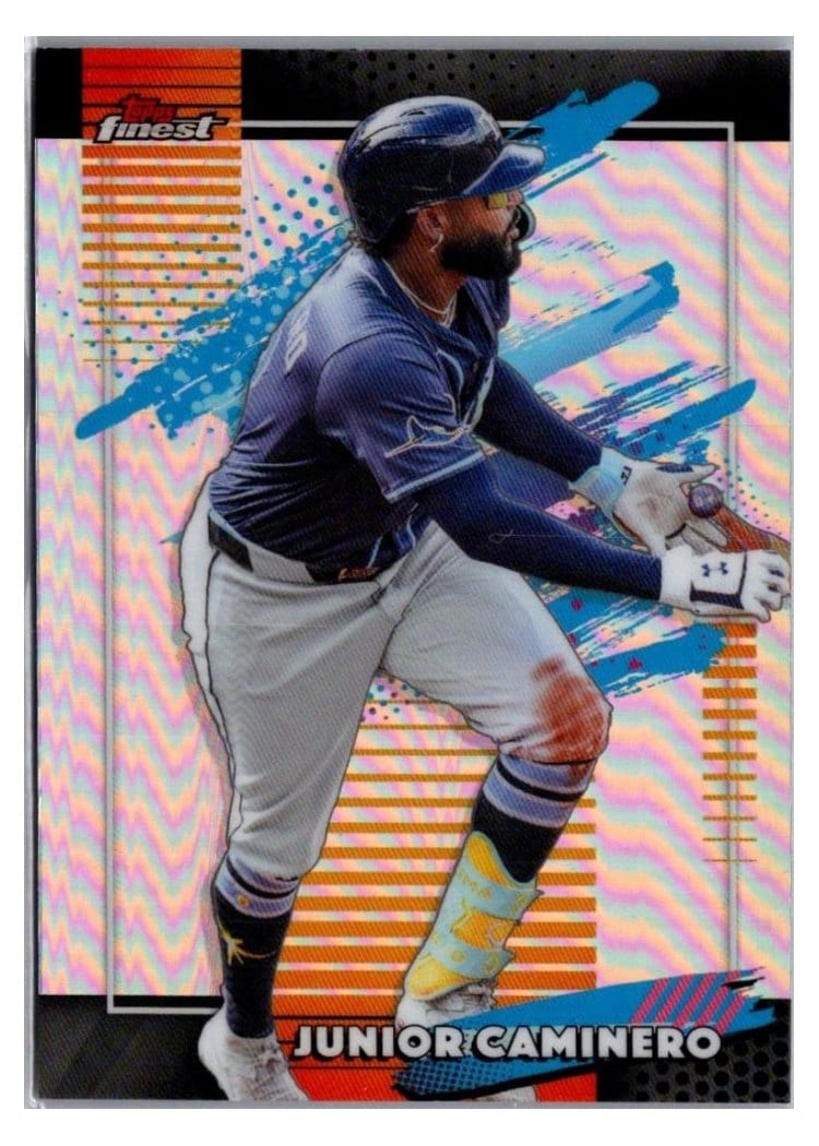 2026 Topps Finest Junior Caminero Refractor #190 card
