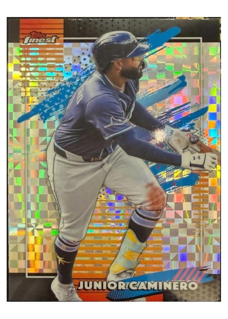 2026 Topps Finest Junior Caminero #190 card