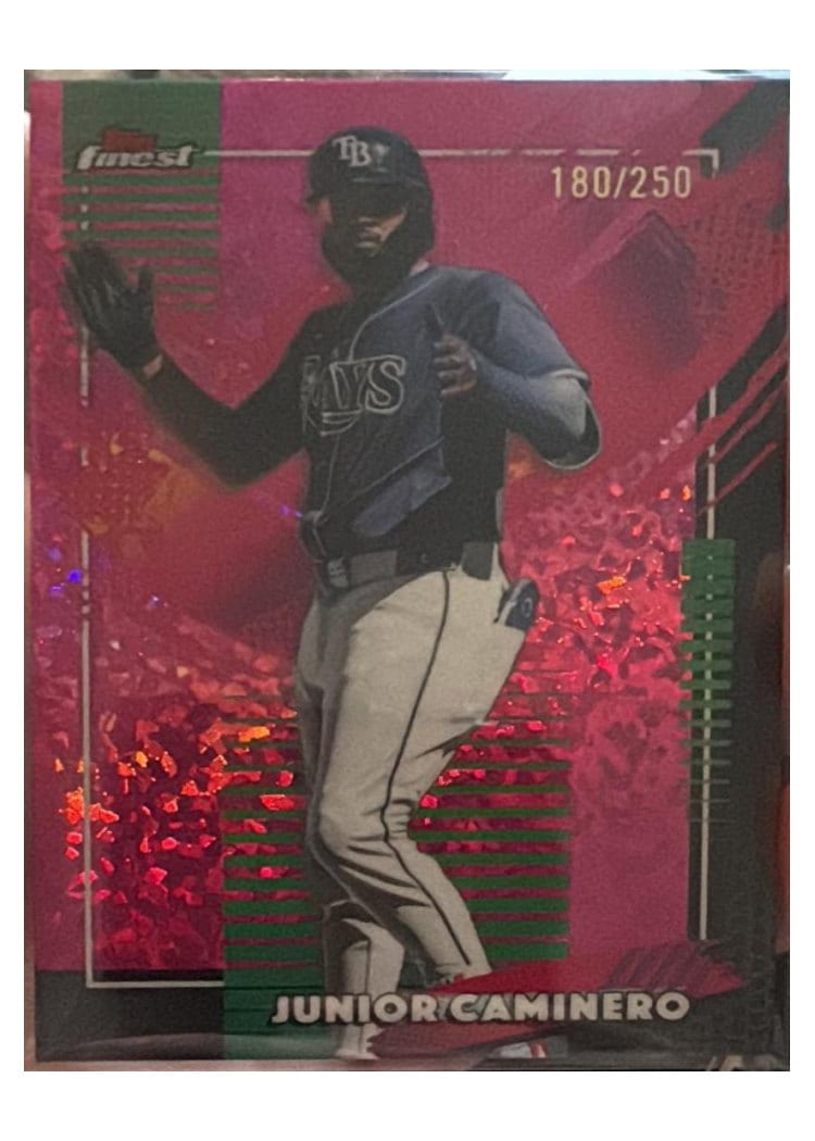2026 Topps Finest Junior Caminero #279 card