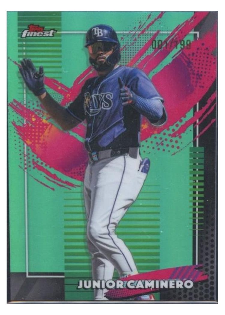 2026 Topps Finest Junior Caminero #279 card