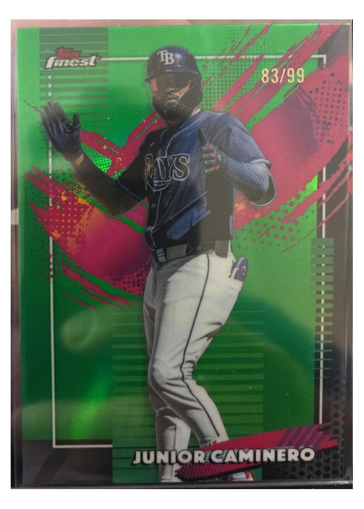 2026 Topps Finest Junior Caminero #279 card
