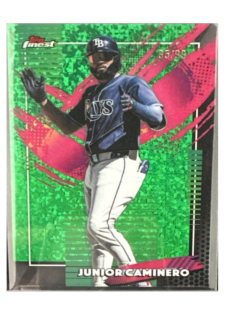 2026 Topps Finest Junior Caminero #279 card