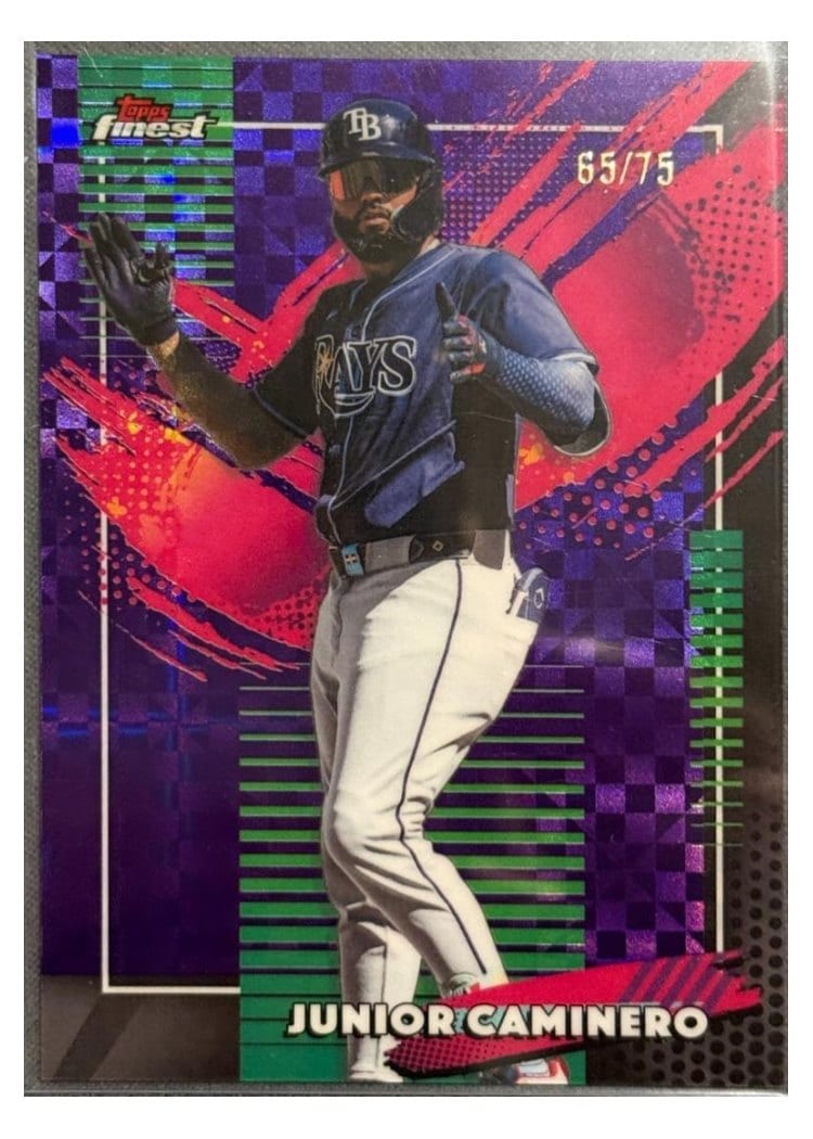2026 Topps Finest Junior Caminero #279 card