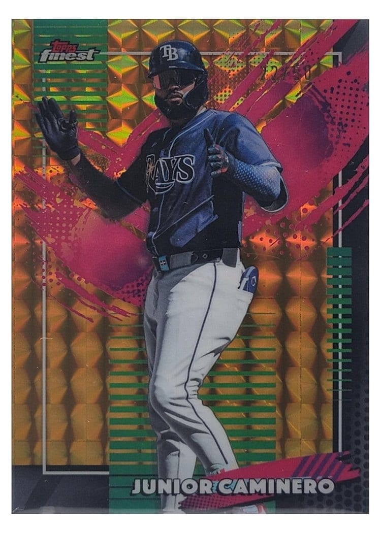 2026 Topps Finest Junior Caminero #279 card