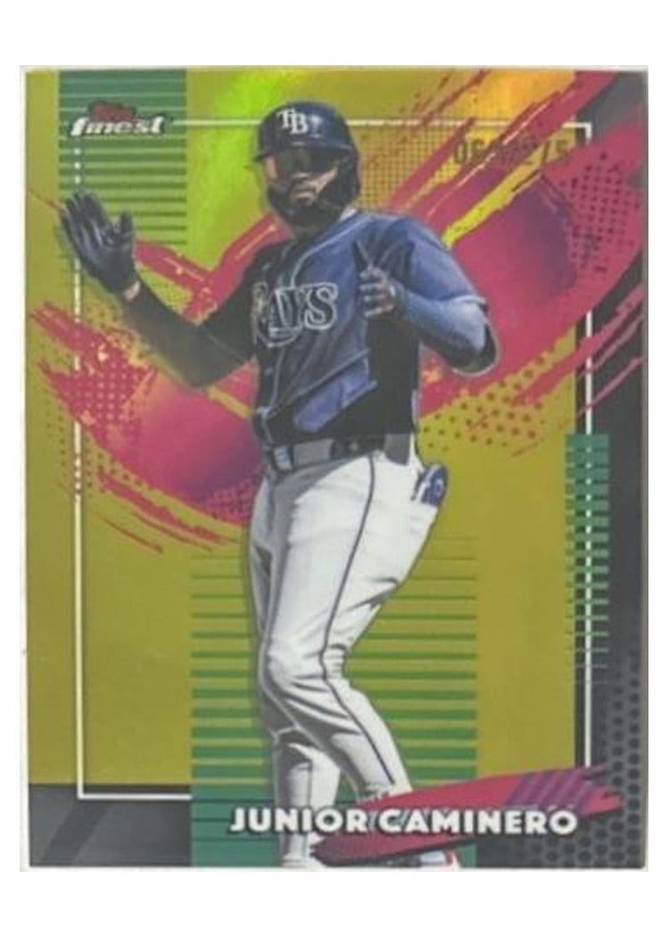2026 Topps Finest Junior Caminero #279 card