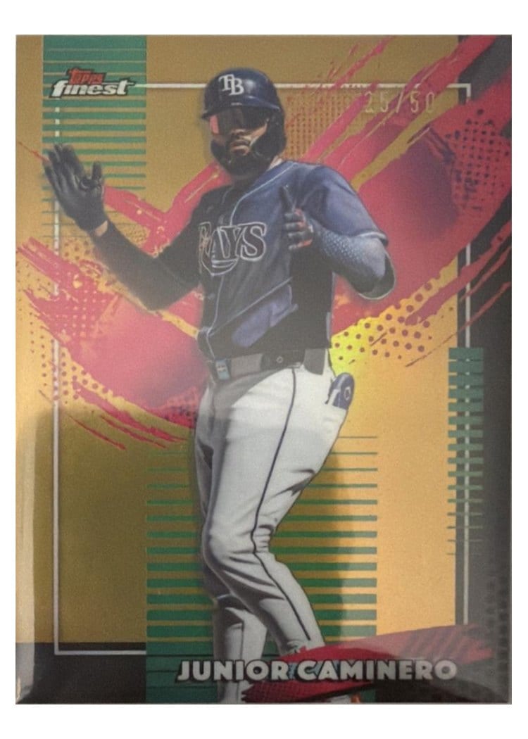 2026 Topps Finest Junior Caminero #279 card