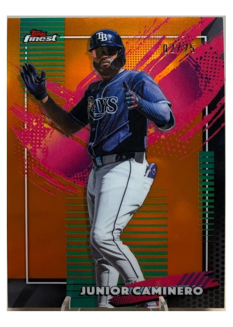 2026 Topps Finest Junior Caminero #279 card