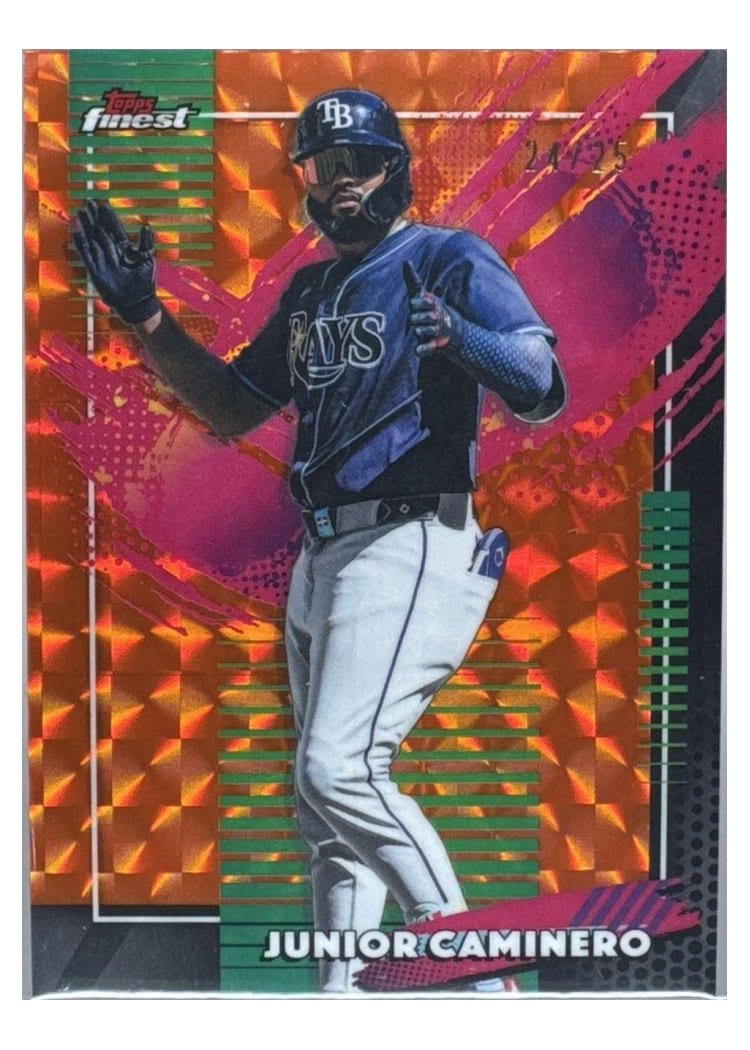 2026 Topps Finest Junior Caminero #279 card