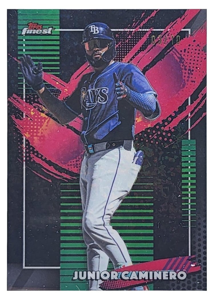 2026 Topps Finest Junior Caminero #279 card
