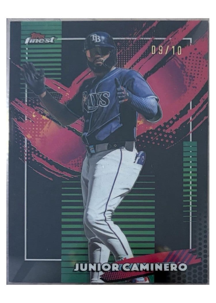 2026 Topps Finest Junior Caminero #279 card