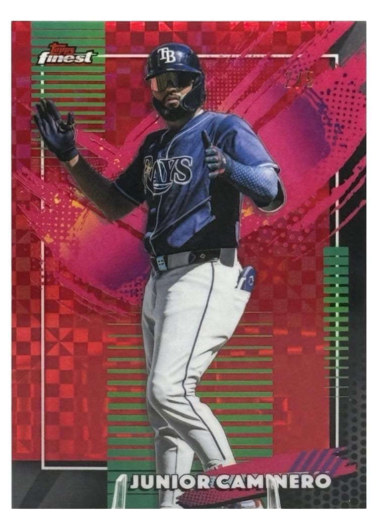 2026 Topps Finest Junior Caminero #279 card