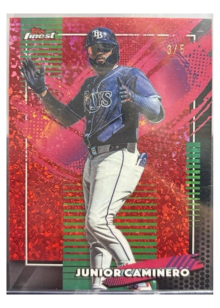 2026 Topps Finest Junior Caminero #279 card