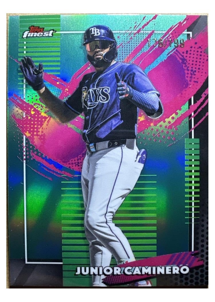 2026 Topps Finest Junior Caminero #279 card