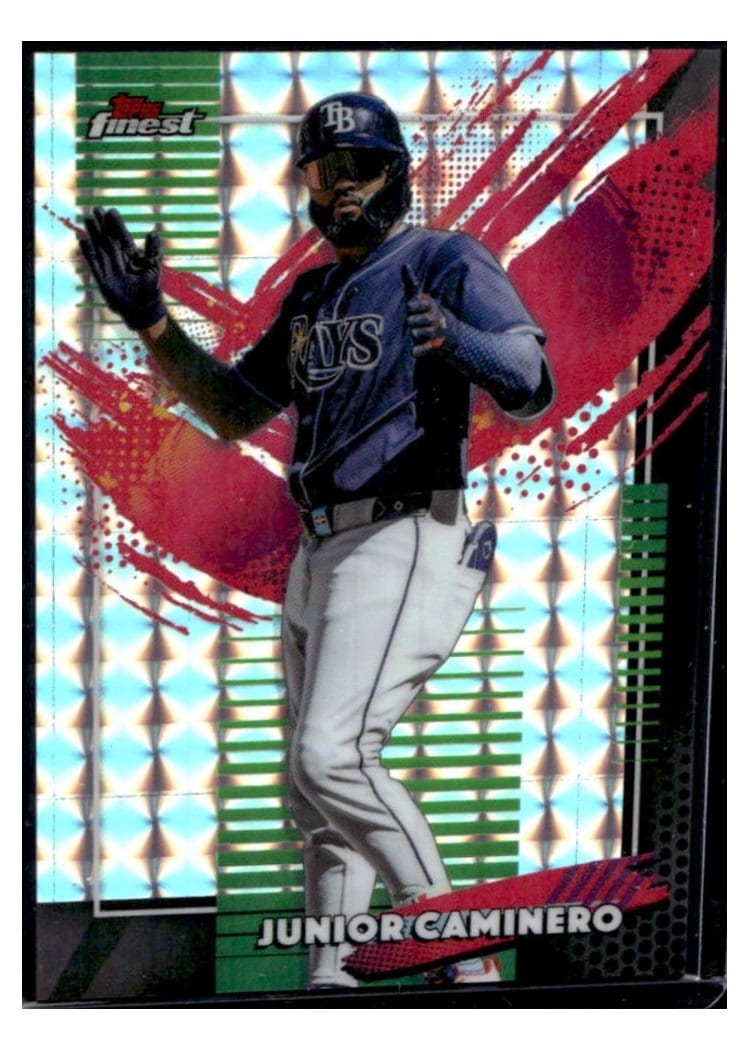 2026 Topps Finest Junior Caminero #279 card
