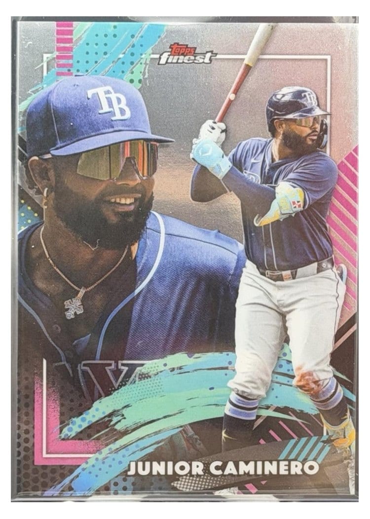 2026 Topps Finest Junior Caminero #329 card