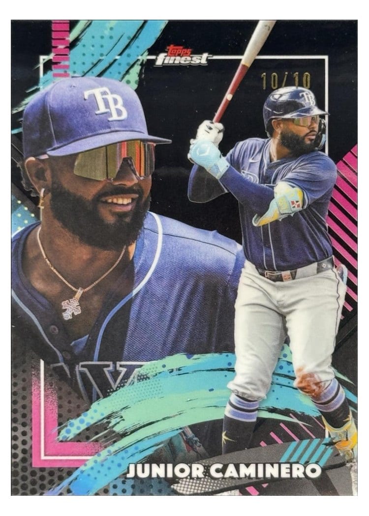 2026 Topps Finest Junior Caminero #329 card