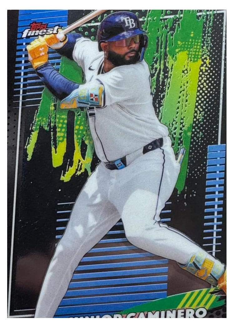2026 Topps Finest Junior Caminero #47 card