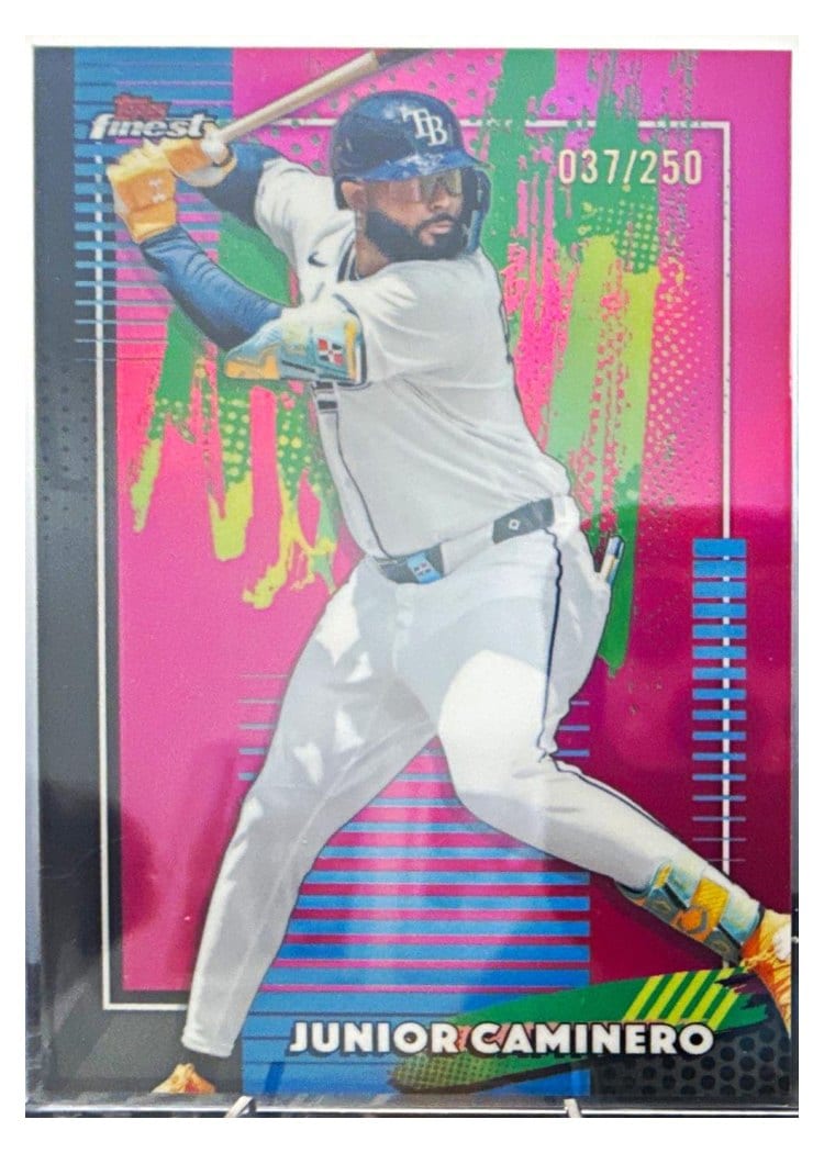 2026 Topps Finest Junior Caminero #47 card