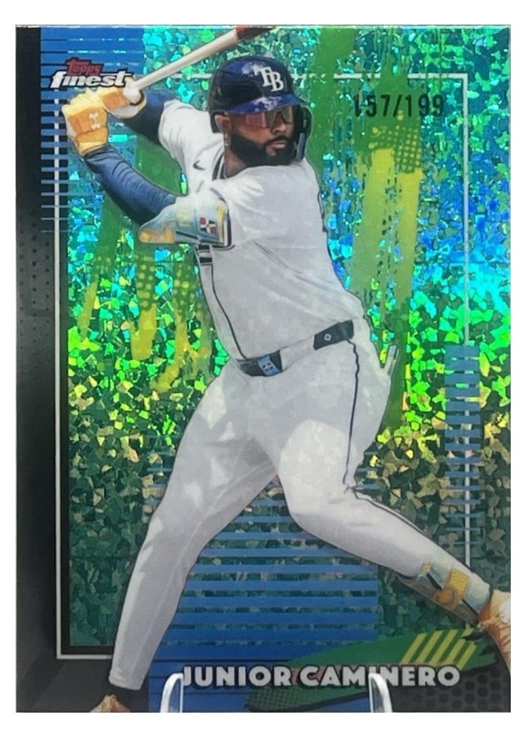 2026 Topps Finest Junior Caminero #47 card