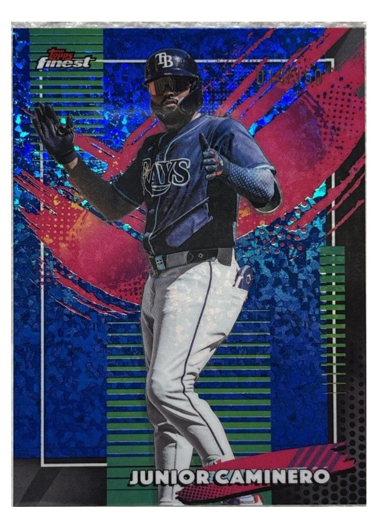 2026 Topps Finest Junior Caminero #47 card