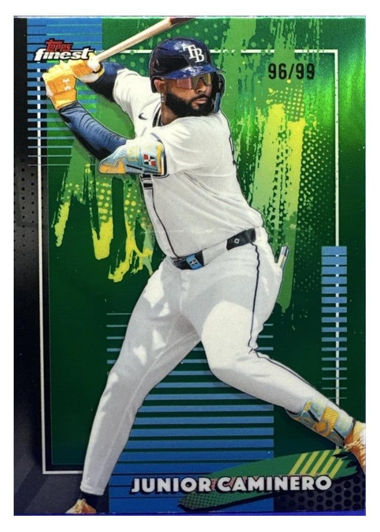 2026 Topps Finest Junior Caminero #47 card