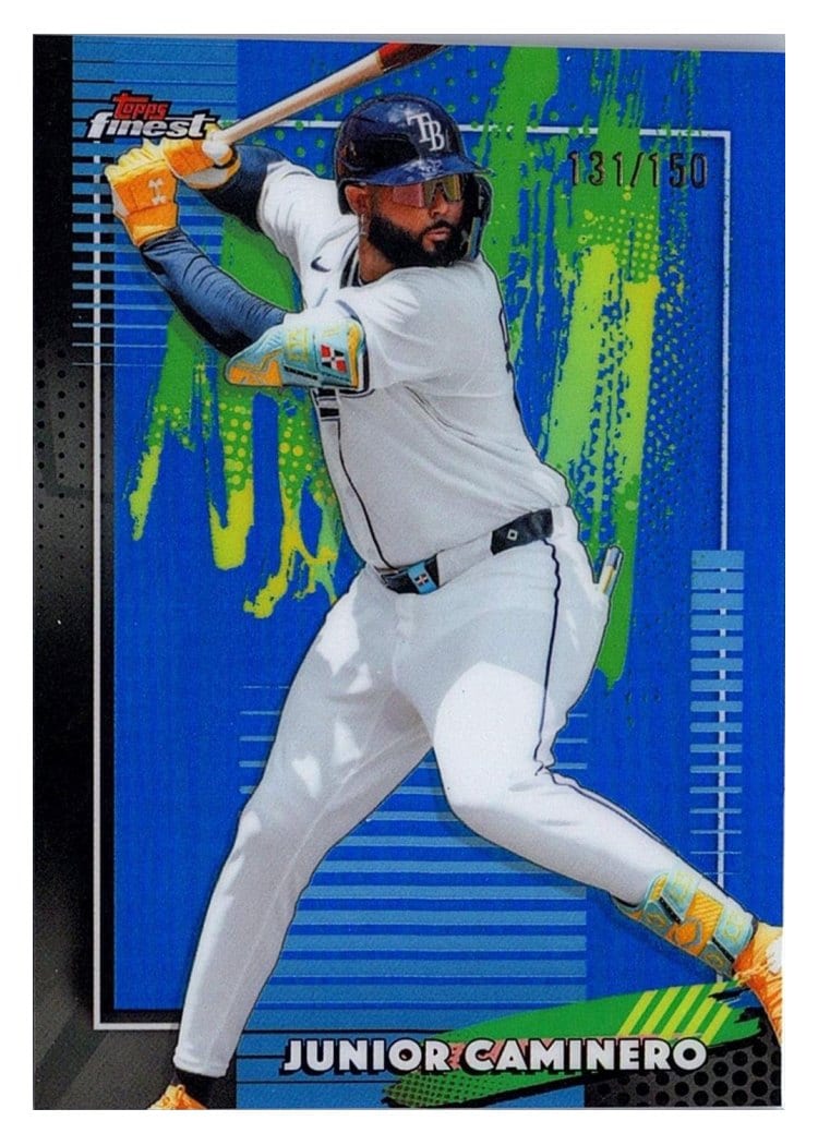 2026 Topps Finest Junior Caminero #47 card