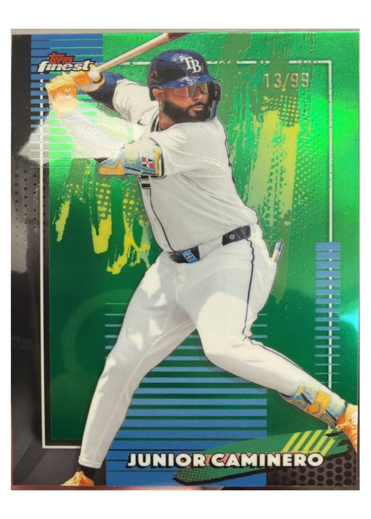 2026 Topps Finest Junior Caminero #47 card