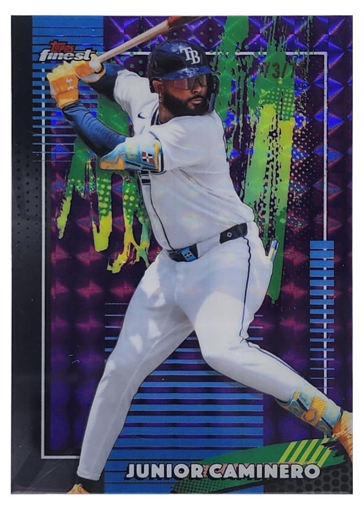 2026 Topps Finest Junior Caminero #47 card