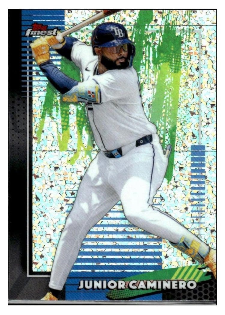 2026 Topps Finest Junior Caminero #47 card