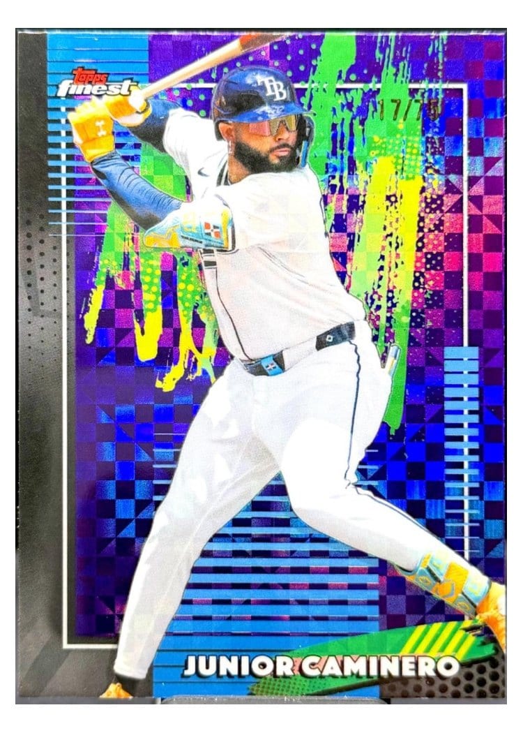 2026 Topps Finest Junior Caminero #47 card