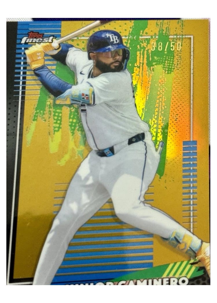 2026 Topps Finest Junior Caminero #47 card