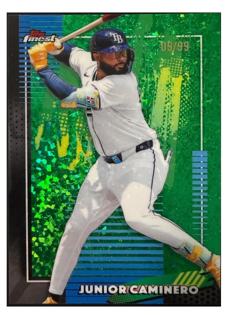 2026 Topps Finest Junior Caminero #47 card