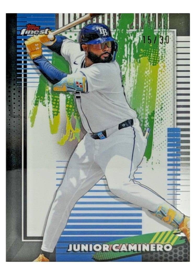 2026 Topps Finest Junior Caminero #47 card