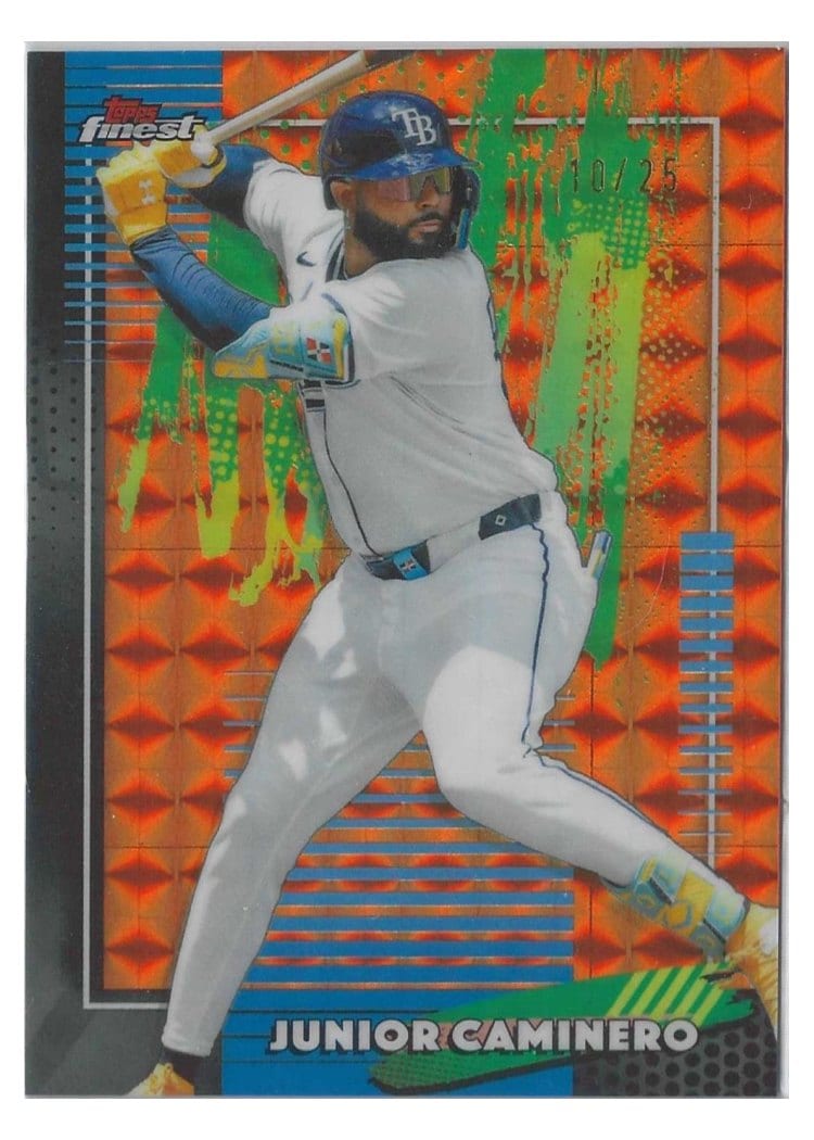 2026 Topps Finest Junior Caminero #47 card