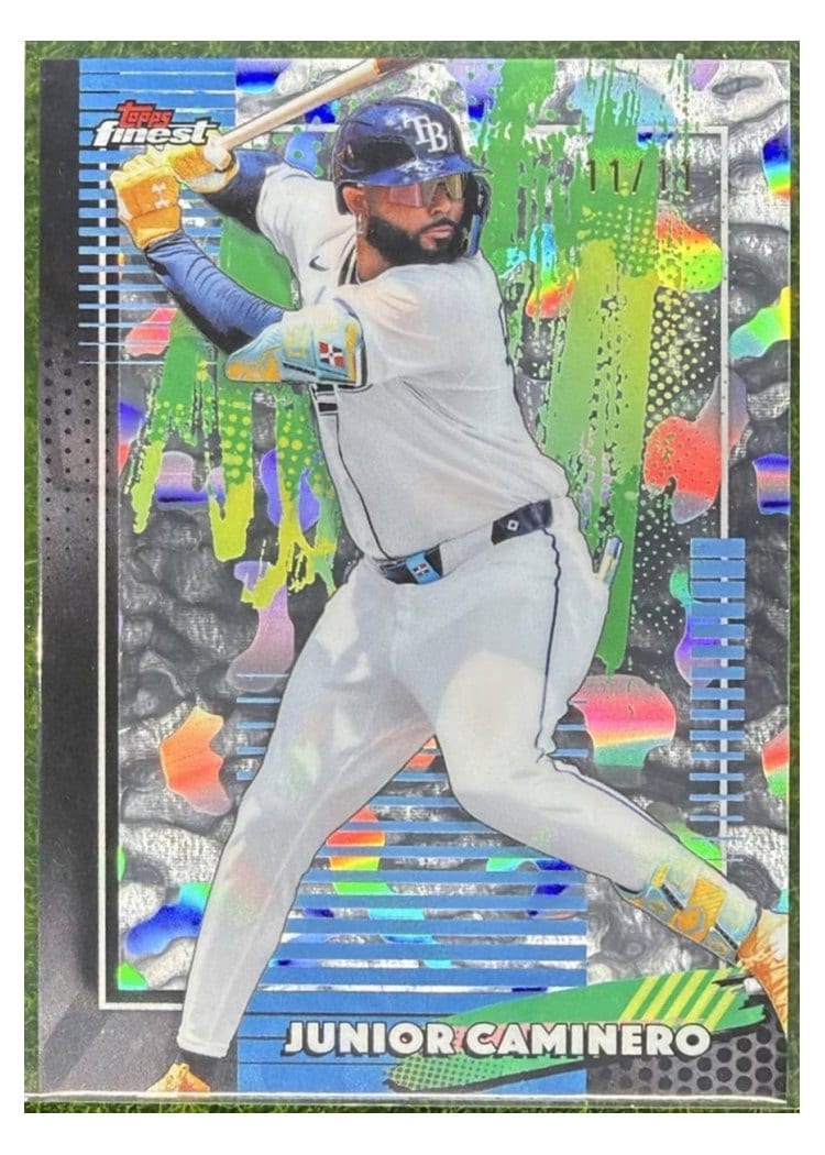 2026 Topps Finest Junior Caminero #47 card