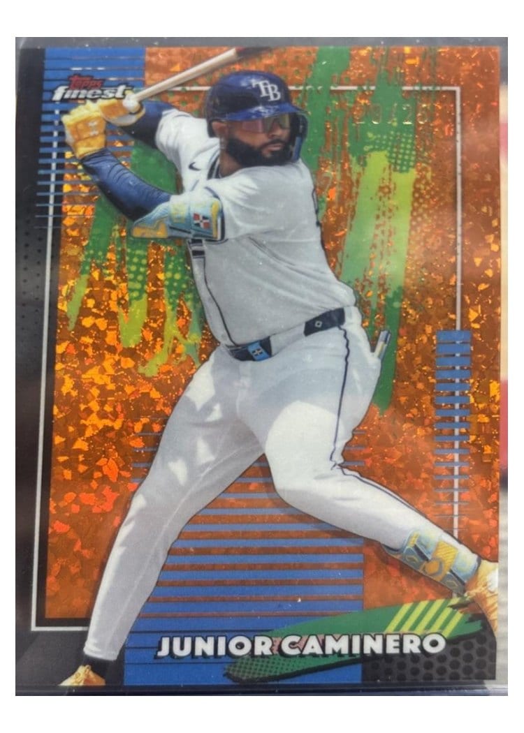 2026 Topps Finest Junior Caminero #47 card