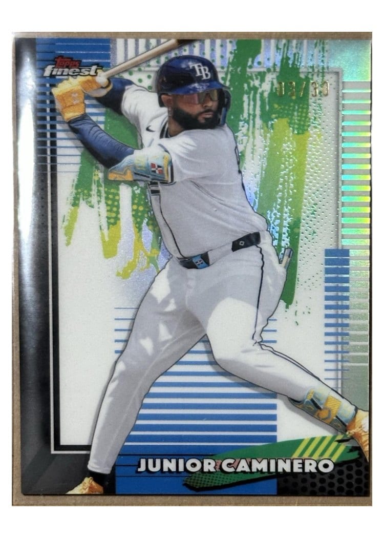2026 Topps Finest Junior Caminero #47 card